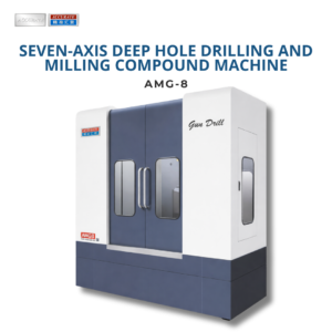 seven axis deep hole drilling and milling compound machine | amg 8