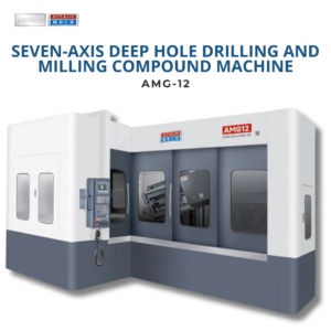 seven axis deep hole drilling and milling compound machine | amg 8