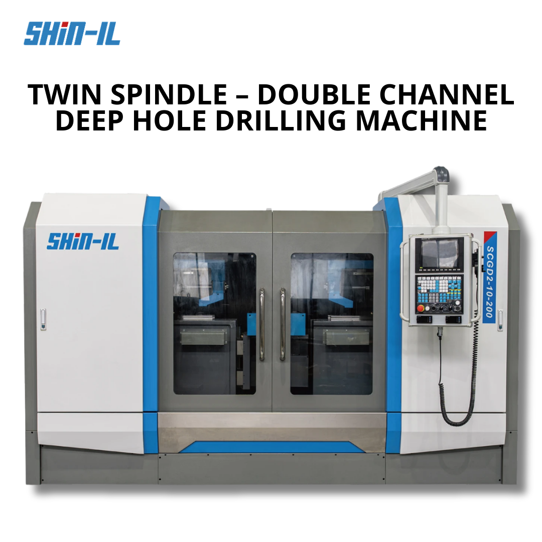 twin spindle – double channel deep hole drilling machine twin spindle – double channel deep hole drilling machine